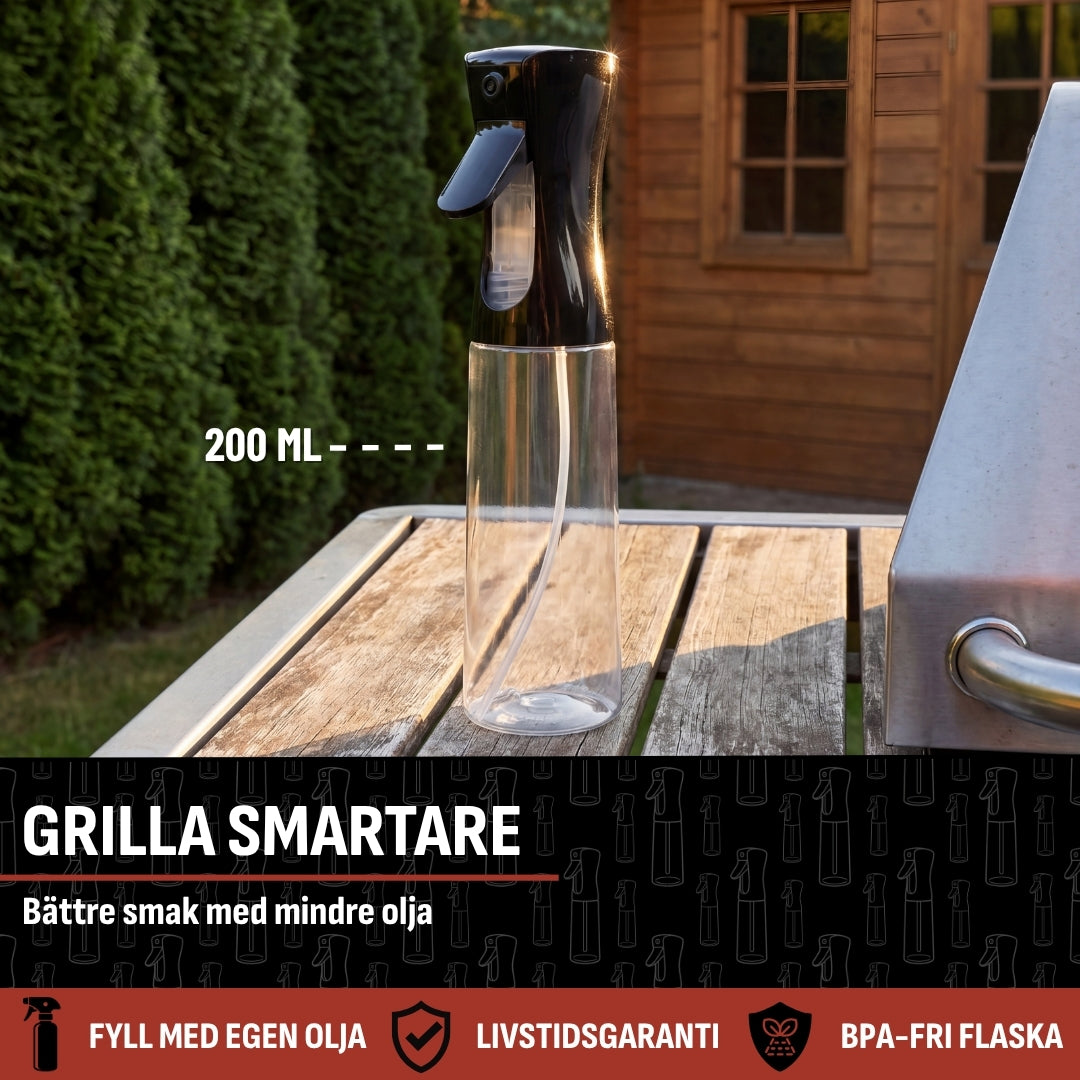 Grillspray - För ännu bättre resultat
