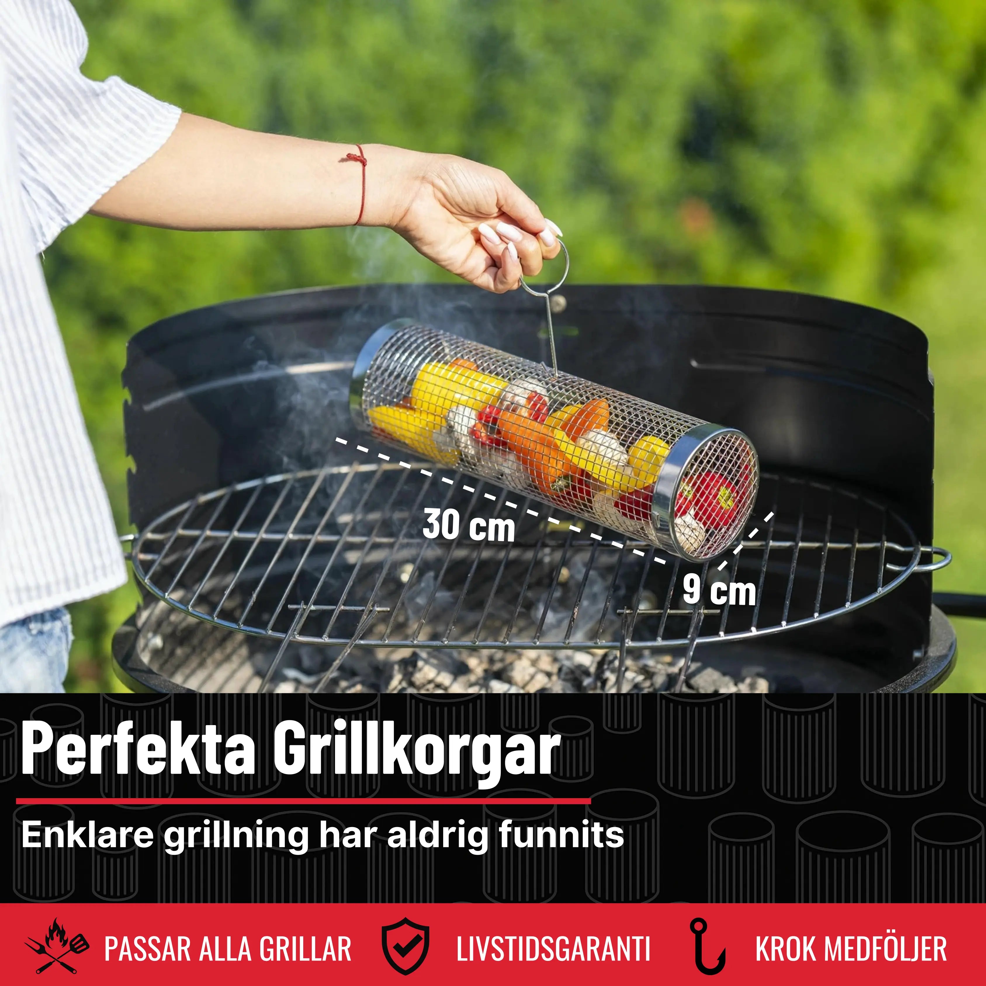 Grillkorgen - Toppkvalitet, alltid perfekt grillat