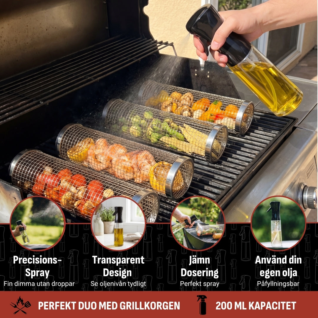 Grillspray - För ännu bättre resultat